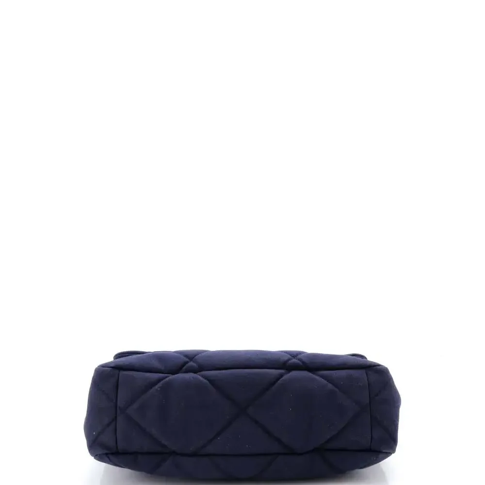 Chanel 19 Flap Bag Quilted Canvas Large #263626C48B